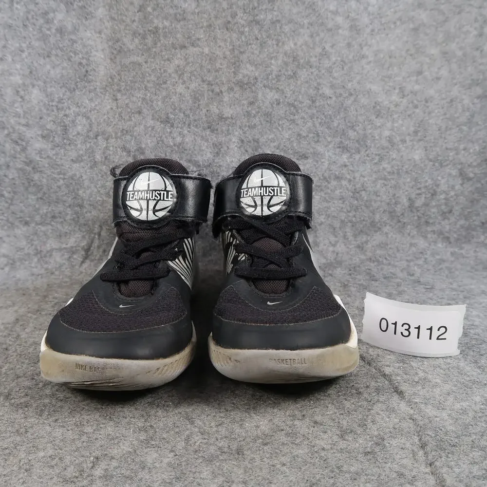 Nike Shoes Kids 11C Sneakers Basketball Team Hustle D9 Mid Black Athletic Sport